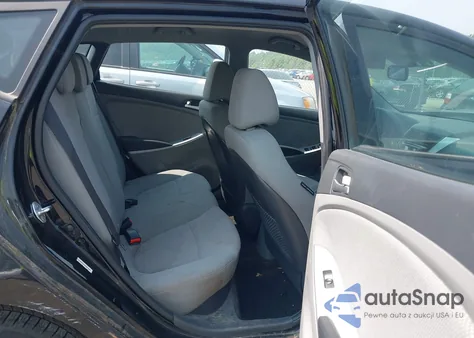 2013 Hyundai Accent Gs из США, поврежденный, VIN KMHCT5AE8DU121736